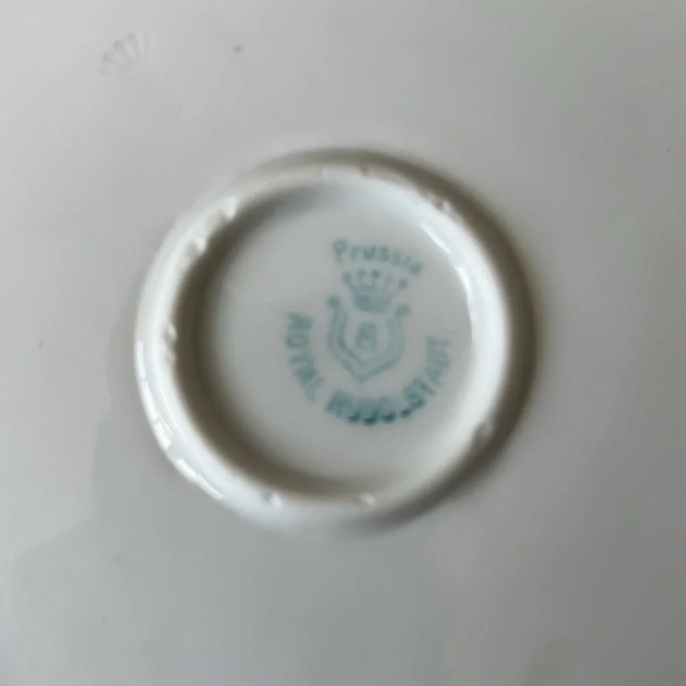 Prussia Royal Rudolstadt elegant antique